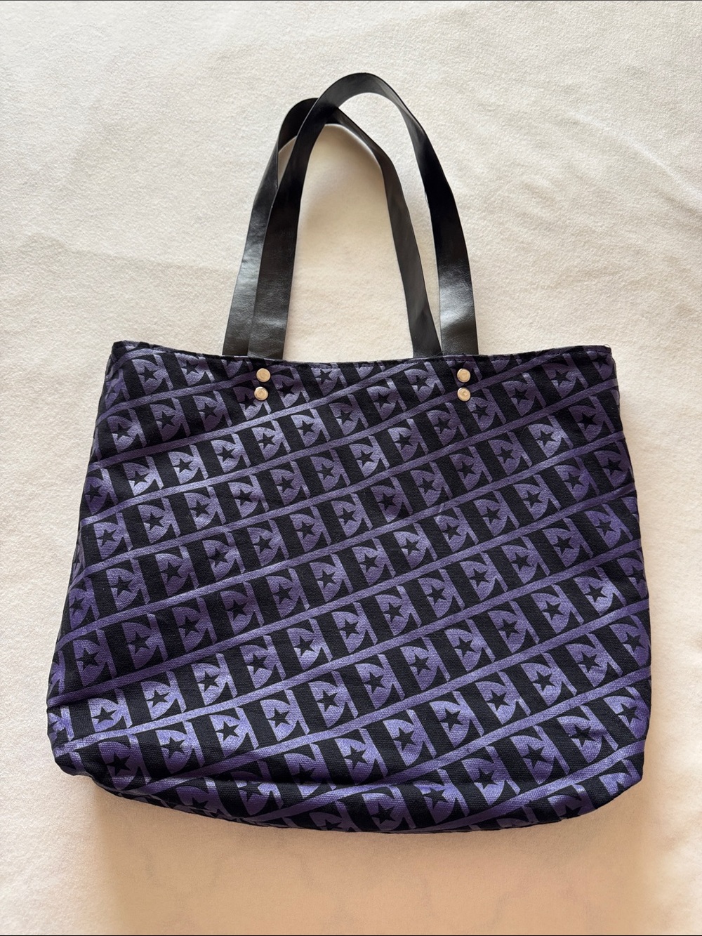 Elton John VIP Farewell Tour Reversible Canvas Tote Bag - Picture 12 of 12